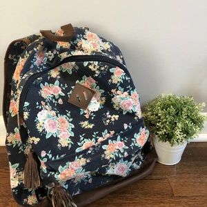Mudd Woman Floral Full Sized Backpack